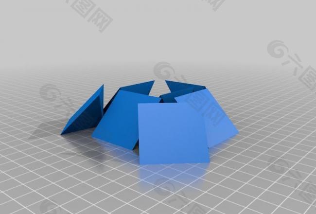 my customized [parametric] pyramids (easy to print)