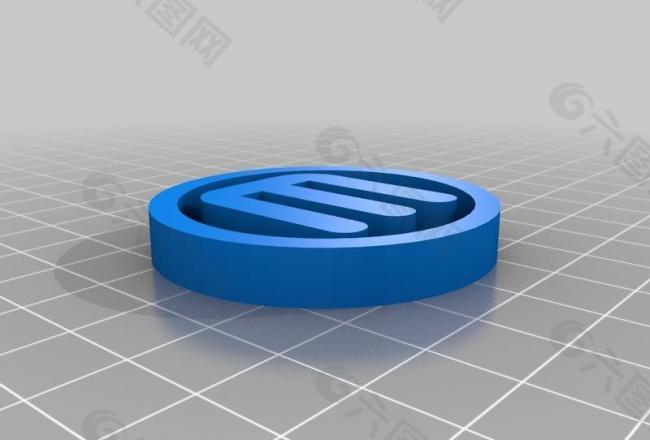 makerbot coin - openscad dxf extrusion