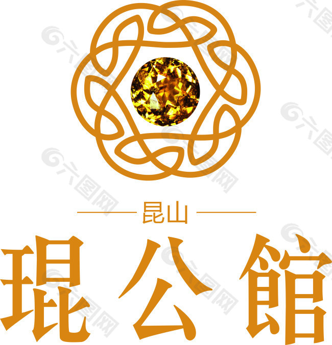 昆公馆 logo