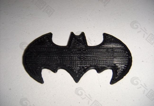 batman symbol openscad