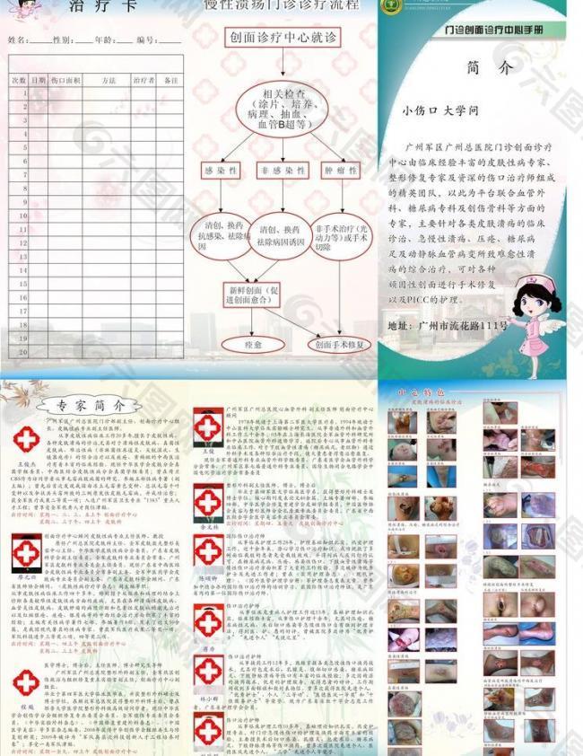 医院折页图片