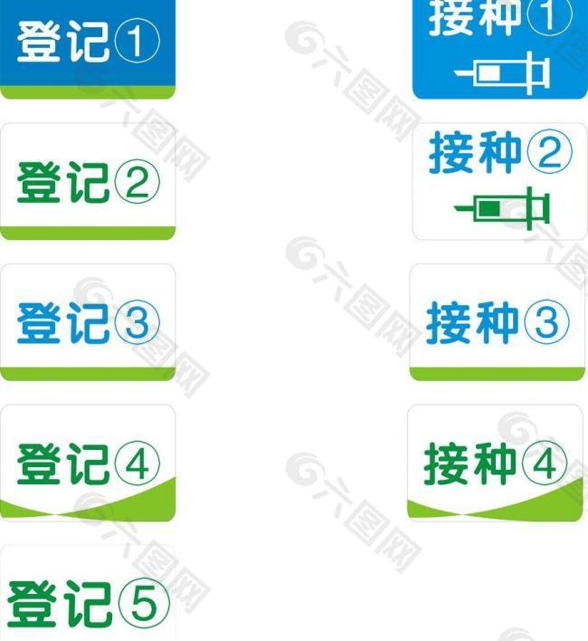 医院 登记 接种 吊图片