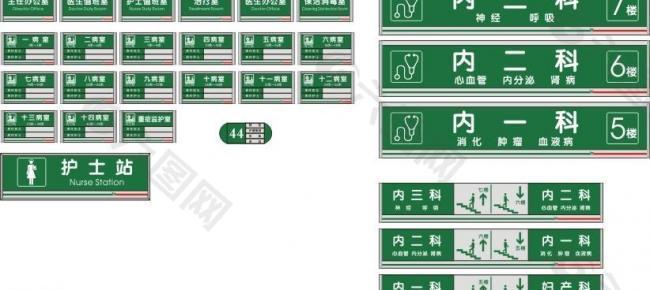 医院科室牌 标牌图片