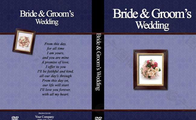 婚礼光盘封面图片
