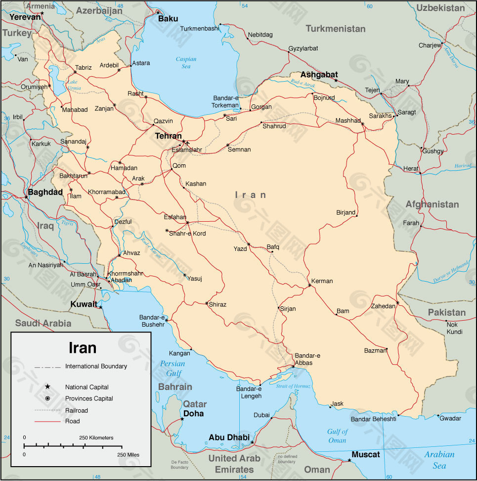 伊朗地图素材免费下载(图片编号:3318656)