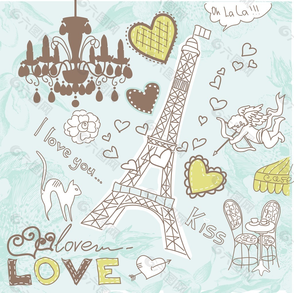 爱在巴黎涂鸦