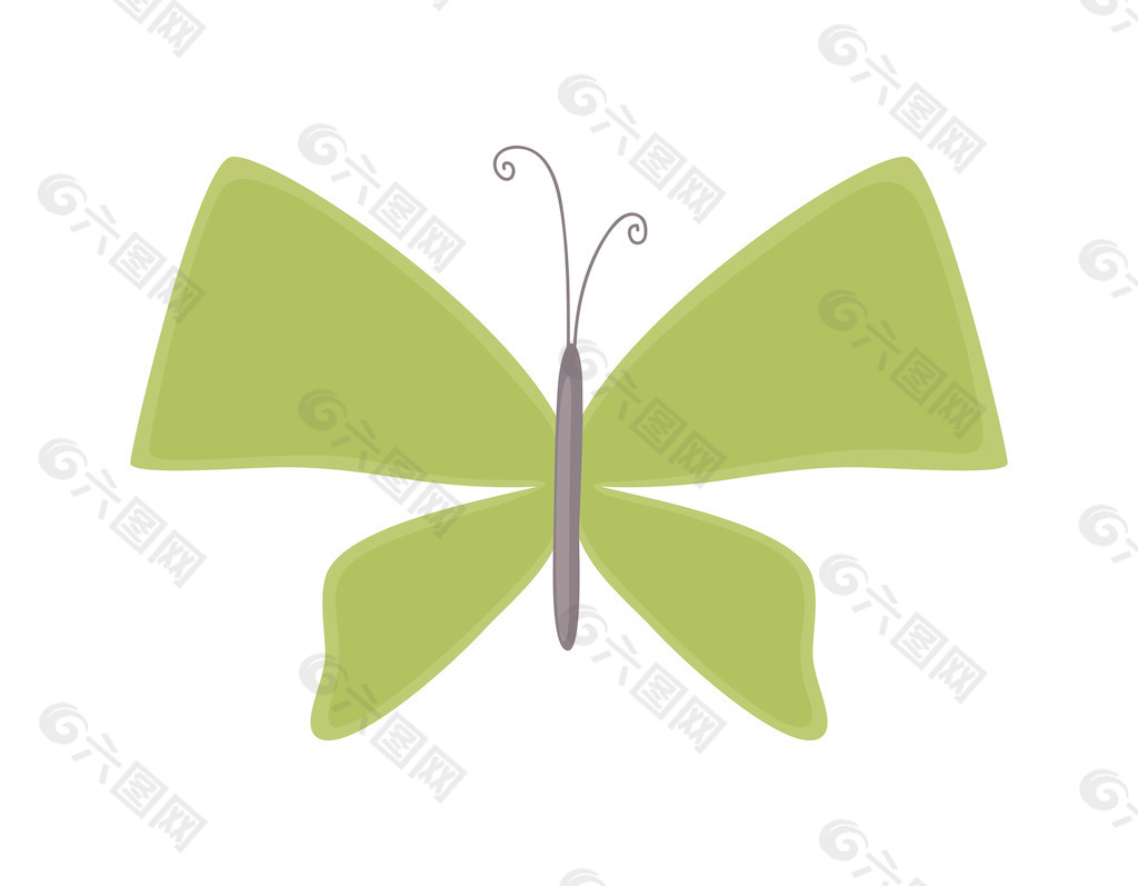 蝴蝶设计形状