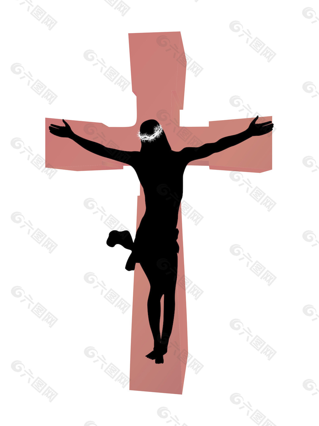 耶稣基督在十字架上