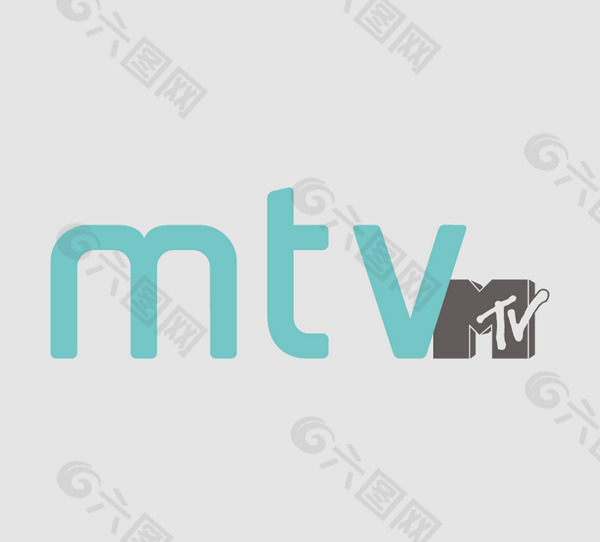 MTV logo设计欣赏 MTV传媒标志下载标志设计欣赏
