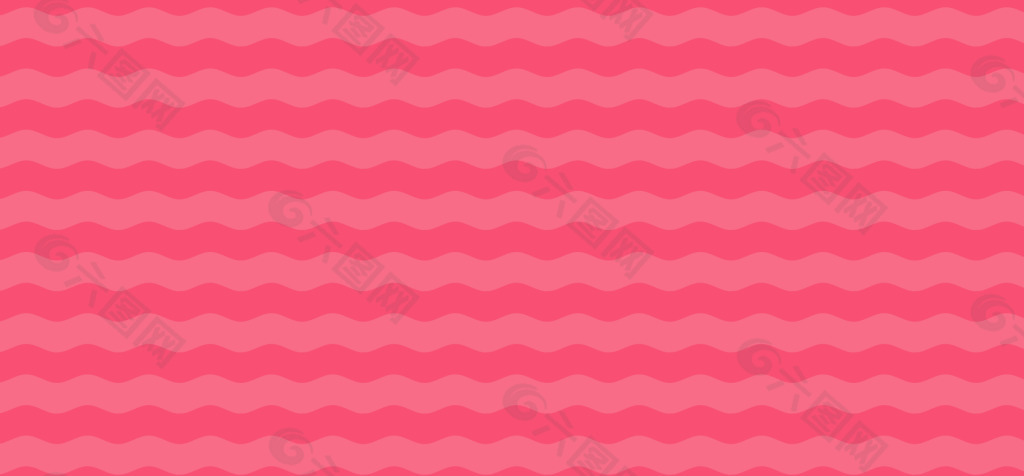 粉色波浪线条背景