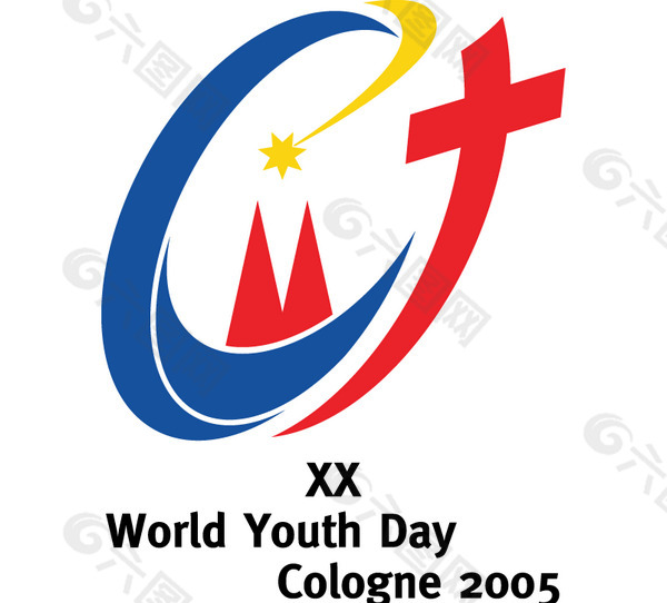 World_Youth_Day_2005 logo设计欣赏 World_Youth_Day_2005旅游业LOGO下载标志设计欣赏