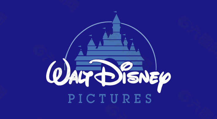 logo設計欣賞 walt_disney_pictures旅遊業logo下載標誌設計欣賞