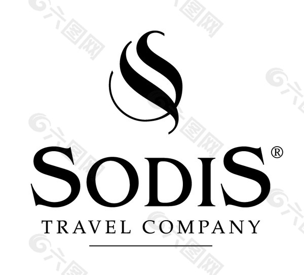 Sodis logo设计欣赏 Sodis旅游网站LOGO下载标志设计欣赏