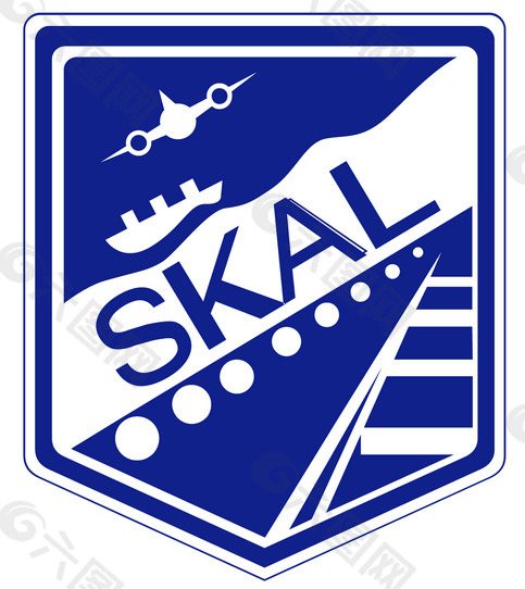 Skal logo设计欣赏 Skal旅游网站LOGO下载标志设计欣赏