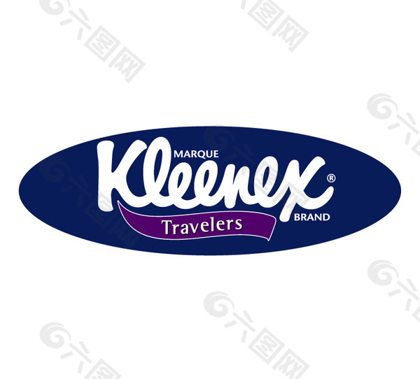Kleenex logo设计欣赏 Kleenex旅游机构LOGO下载标志设计欣赏