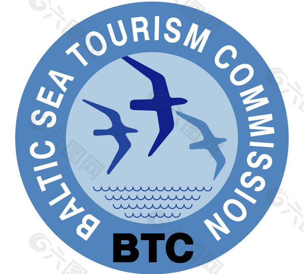 BTC logo设计欣赏 BTC旅行社LOGO下载标志设计欣赏