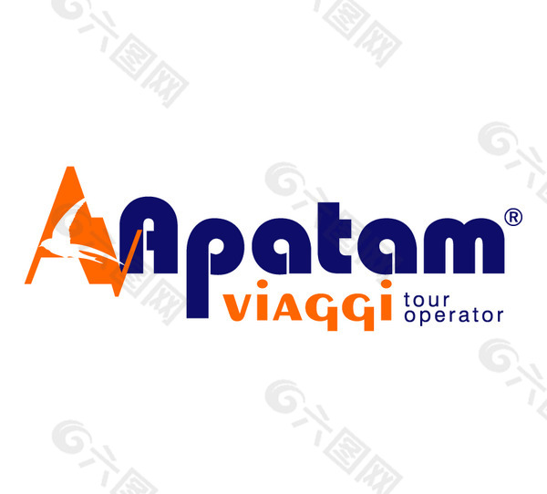 Apatam_viaggi logo设计欣赏 Apatam_viaggi旅行社标志下载标志设计欣赏