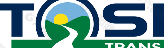 Tosi-Trans logo设计欣赏 Tosi-Trans交通部门LOGO下载标志设计欣赏