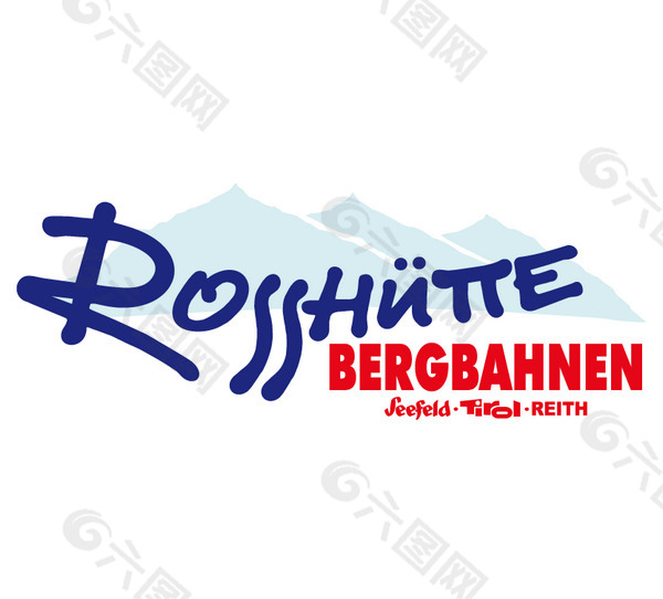 Rosshutte_Bergbahnen_Seefeld_Tirol_Reith logo设计欣赏 Rosshutte_Bergbahnen_Seefeld_Tirol_Reith交通部门标志下载标志