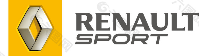 Renault_Sport logo设计欣赏 Renault_Sport轻轨地铁LOGO下载标志设计欣赏