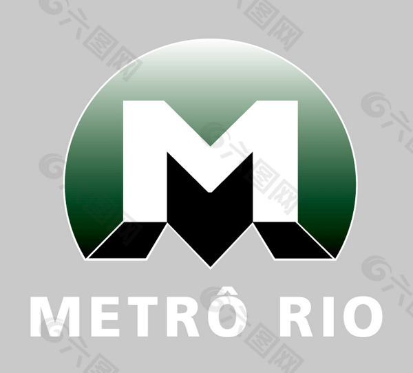 Metro_Rio logo设计欣赏 Metro_Rio轻轨地铁标志下载标志设计欣赏