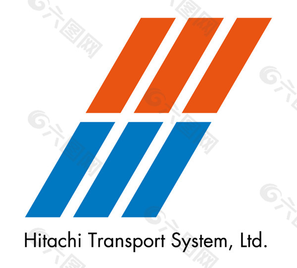 Hitachi_Transport_System logo设计欣赏 Hitachi_Transport_System物流快递标志下载标志设计欣赏