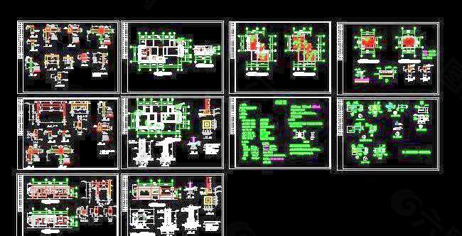 砖混扩建及钢结构夹层工程别墅设计图