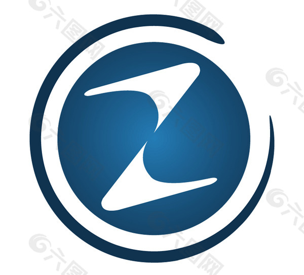 Z logo设计欣赏 Z电视媒体标志下载标志设计欣赏