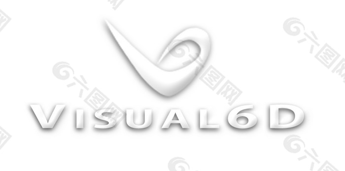 Visual6D logo设计欣赏 Visual6D电视媒体标志下载标志设计欣赏