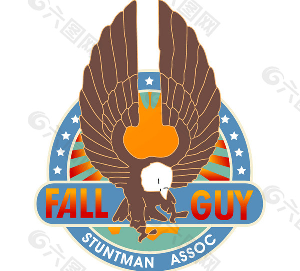 Fall_Guy logo设计欣赏 Fall_Guy传媒机构LOGO下载标志设计欣赏