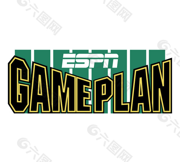 ESPN_Game_Plan logo设计欣赏 ESPN_Game_Plan传媒机构LOGO下载标志设计欣赏