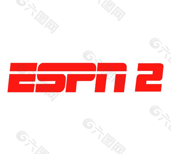 ESPN_2 logo设计欣赏 ESPN_2传媒机构LOGO下载标志设计欣赏