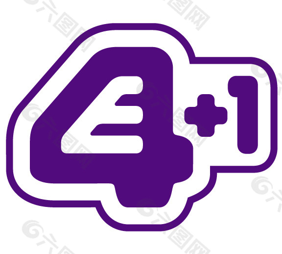 E4_1 logo设计欣赏 E4_1传媒机构LOGO下载标志设计欣赏