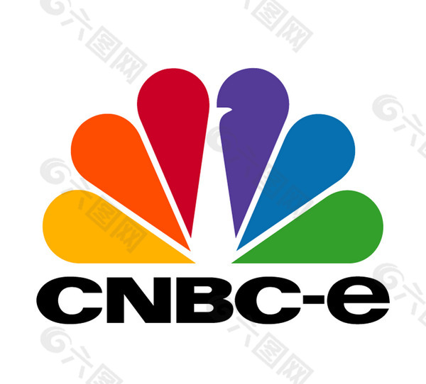CNBC-e logo设计欣赏 CNBC-e传媒机构标志下载标志设计欣赏