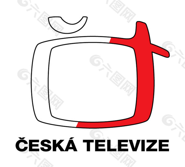 Ceska_Televize logo设计欣赏 Ceska_Televize传媒机构标志下载标志设计欣赏