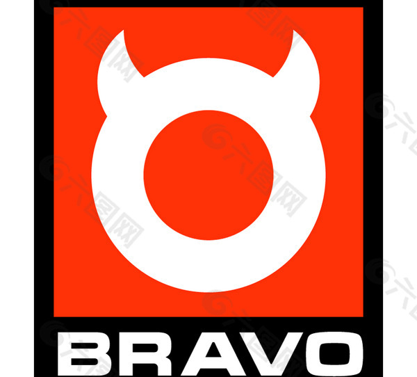 Bravo logo设计欣赏 Bravo电视台LOGO下载标志设计欣赏