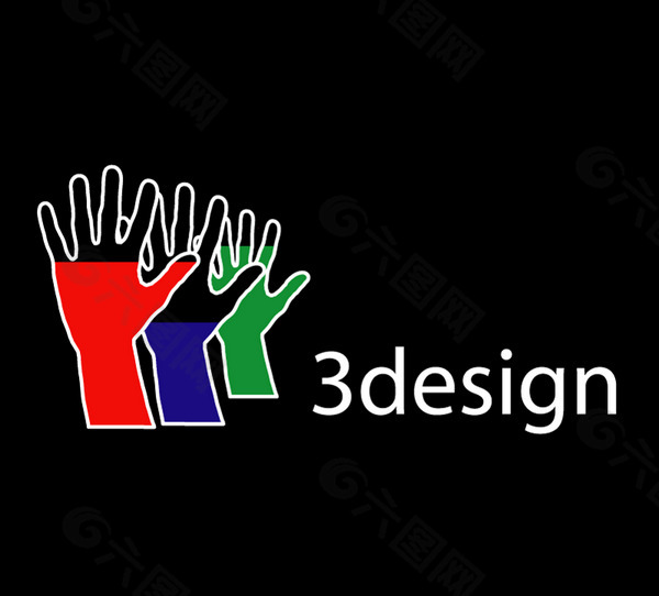 3design logo设计欣赏 3design电视台标志下载标志设计欣赏