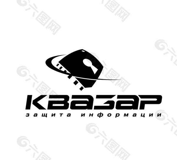 Qazar logo设计欣赏 Qazar电话公司标志下载标志设计欣赏