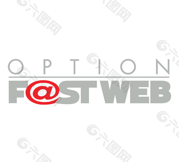 Option_FASTWEB logo设计欣赏 Option_FASTWEB电话公司标志下载标志设计欣赏
