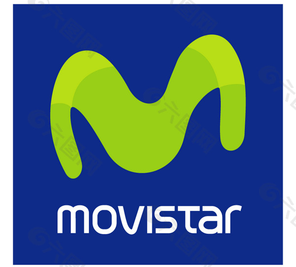 Movistar logo设计欣赏 Movistar手机公司LOGO下载标志设计欣赏