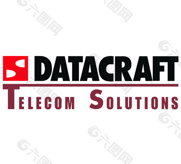 Datacraft_Telecom_Solutions logo设计欣赏 Datacraft_Telecom_Solutions电信公司标志下载标志设计欣赏
