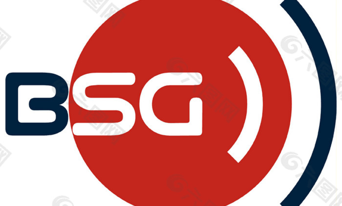 BSG logo设计欣赏 BSG通讯公司LOGO下载标志设计欣赏