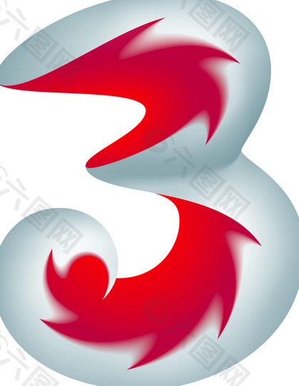 3(7) logo设计欣赏 3(7)通讯公司标志下载标志设计欣赏