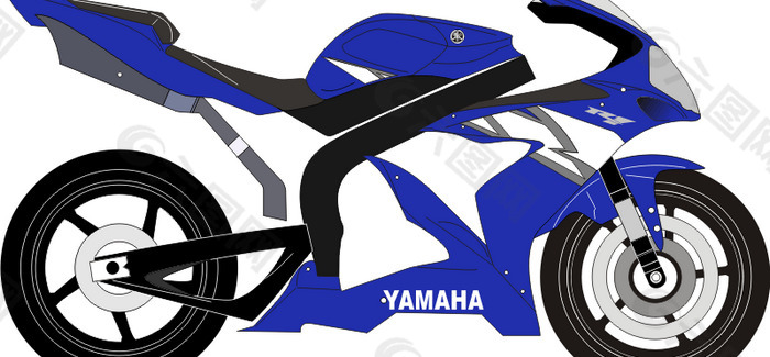 Yamaha_R1_2004 logo设计欣赏 Yamaha_R1_2004体育比赛LOGO下载标志设计欣赏