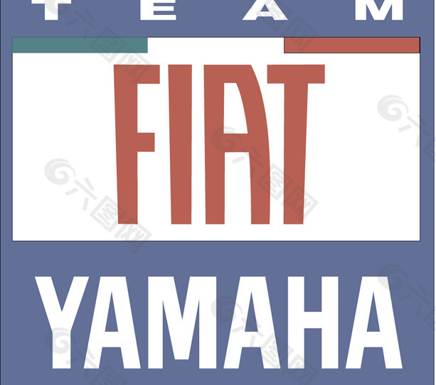 Yamaha_Fiat_team_2007 logo设计欣赏 Yamaha_Fiat_team_2007体育比赛LOGO下载标志设计欣赏