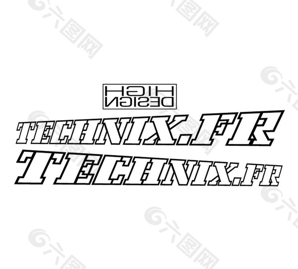 TECHNIX_FR logo设计欣赏 TECHNIX_FR运动赛事标志下载标志设计欣赏