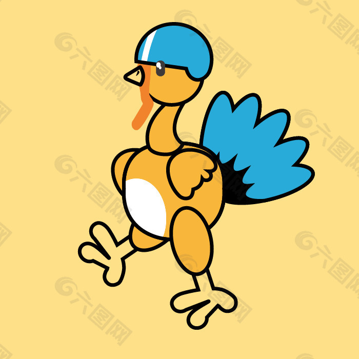 印花矢量图 卡通 动物 鸭子 童装 免费素材