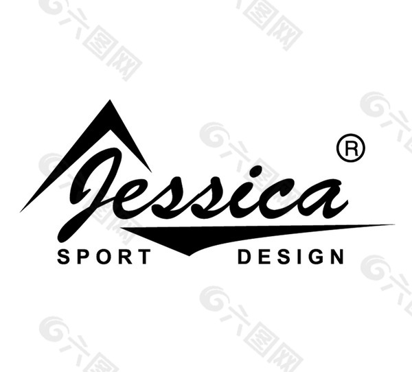 Jessica logo设计欣赏 Jessica运动LOGO下载标志设计欣赏