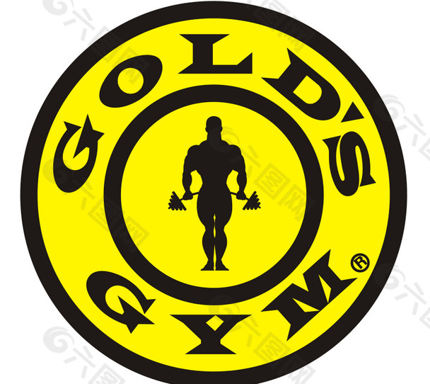 gold_s_gym_2008 logo设计欣赏 gold_s_gym_2008体育赛事LOGO下载标志设计欣赏