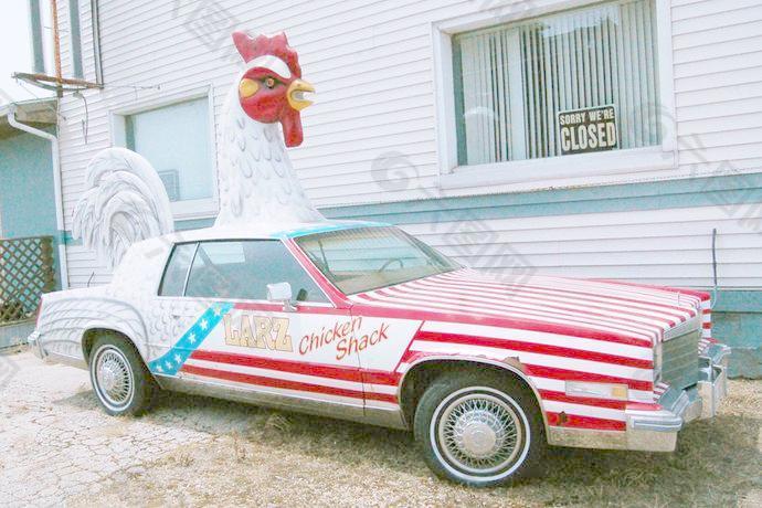 拉兹鸡棚- chickenmobile